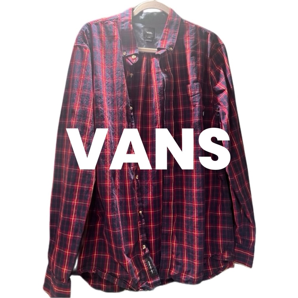 Vans button down shirt